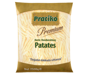 Torku Pratiko Premium Tırtıklı Kesim Parmak Patates (9x9)